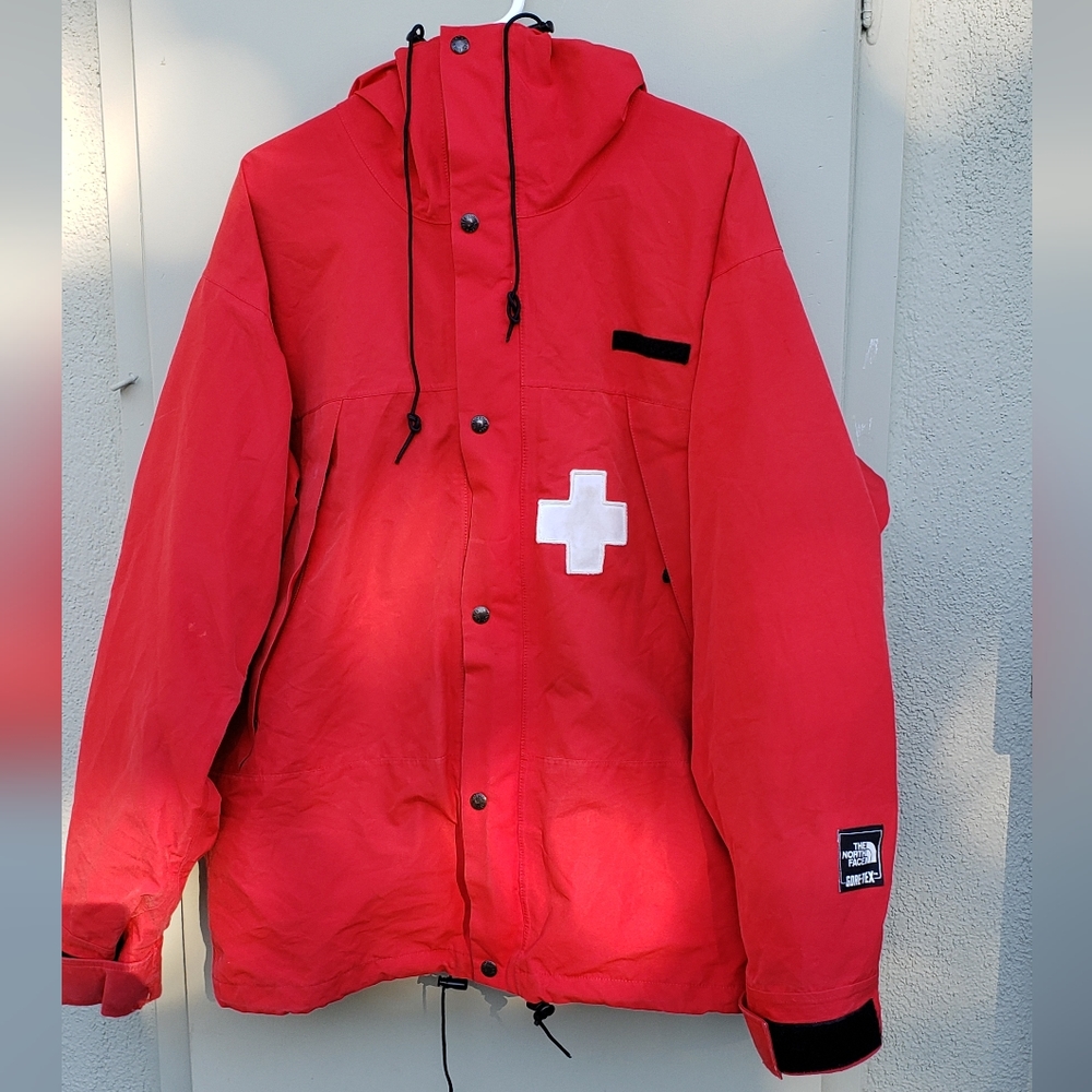Vintage Jacket The North Face Gortex 1990s Ski Patrol Large 1995